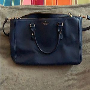Blue Kate Spade purse